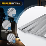 Nilight Door Threshold Ramp 3inch Rise Portable Aluminum Wheelchair Door Transition Entry Ramps for Doorways Home Steps (25% OFF Final Checkout), view 5