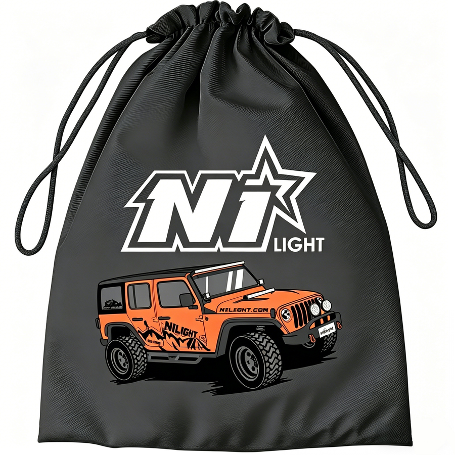 Nilight Drawstring Bag, Brand Merch Gym Sack Backpack