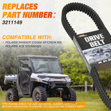 Nilight Drive Belt 3211149 Replacement for Polaris Ranger Extreme Badass CVT Drive Belt Fit for 2013-2019 Polaris Ranger XP 900 1000, 570, Crew 900 ACE 325 Models and More, EPS, Premium, Deluxe,1 Pack, view 4