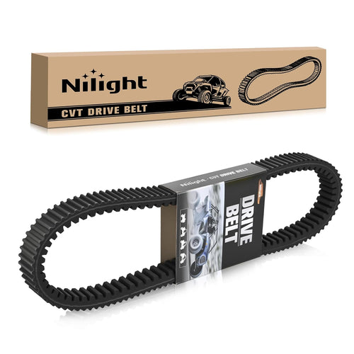Nilight Drive Belt 3211196 Performance UTV Belts Compatible with Polaris RZR XP 1000/XP 4 1000/General 1000 XP 2014-2023 Heavy Duty 6-Layer Aramid Belt Replaces 3211196 3211172 3211142 3211148, 1 Pack