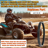 Nilight Drive Belt 669-18-30 Replacement for 4 Stroke GY6 49cc 50cc 139QMB Engine Premium CVT Drive Belts for Axis m200 Roketa Baja Tank Jmstar Taotao Jonway Vespa Scooter Moped ATV, 1 Pack #669 18 30, view 4
