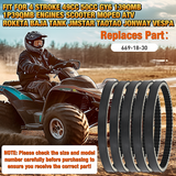 Nilight Drive Belt 669-18-30 Replacement for 4 Stroke GY6 49cc 50cc 139QMB Engine Premium CVT Drive Belts for Axis m200 Roketa Baja Tank Jmstar Taotao Jonway Vespa Scooter Moped ATV, 5 Pack #669 18 30, view 4