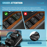 Nilight Driver Power Window Switch for 2007-2014 Chevrolet/GMC | for 2007 2008 2009 2010 2011 2012 2013 Chevrolet Avalanche/Silverado /Suburban Tahoe GMC Sierra 15093440 20835553 1S15711, view 4