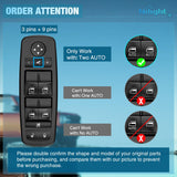 Nilight Driver Power Window Switch for 2012-2015 Chrysler/Dodege/Ram | for 2012 2013 2014 2015 2017 2018 2019 Dodge Grand Caravan 12-15 Chrysler Town & Country 13-17 Ram 68298867AA 68110867AB, view 5