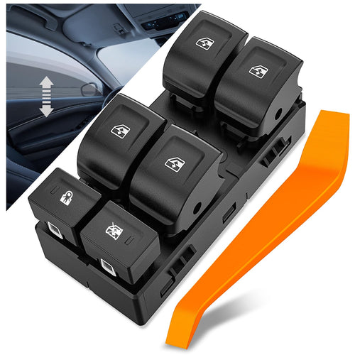 Nilight Driver Power Window Switch for 2015-2022 Chevrolet/GMC | 2015 2016 2017 2018 2019 2020 2021 2022 Chevrolet Colorado /GMC CANYON 14-19 GMC Sierra /Silverado 22821792 23129539 23427098