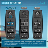 Nilight Driver Power Window Switch for 2016-2019 Dodge/Jeep w/Remaval Tool | for 2016 2017 2018 2019 Dodge Durango /Jeep Grand Cherokee 68289802AA 68289802AB 68319802AA Windows Control Switch, view 5