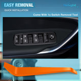 Nilight Driver Power Window Switch Replacement for 2008 2009 Chrysler/Dodge | for 2008 2009 Chrysler Town & Country /Dodge Grand Caravan 920-401 04602535AC 04602535AD 04602535AE 04602535AF 04602535AG, view 4