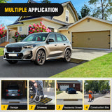 Nilight Driveway Curb Ramp, 2.6 Inch High Heavy-Duty Rubber Curbside Vehicle ramp for Car, Truck, Wheelchair Mobility, Loading Dock, Garage, view 6