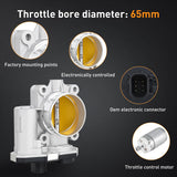 Nilight Electronic Throttle Body for Chevy Malibu 2008-2012, Chevy Equinox 2010-2011, GMC Terrain 2010-2011, Replacement Throttle Body, #12607362 12616668 | 12607362 12631186 OE-Spec Fitment, Precise Airflow Control, Stable Idle Response, Fit for, view 5