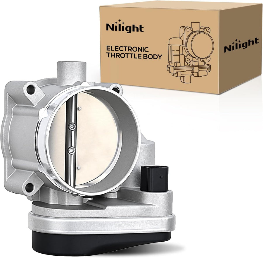 Nilight Electronic Throttle Body for Dodge Ram 1500 2005-2010, Ram 1500 2011-2012, Dodge Durango 2005-2008, Replacement Throttle Body, #53032801AA 5174079AA