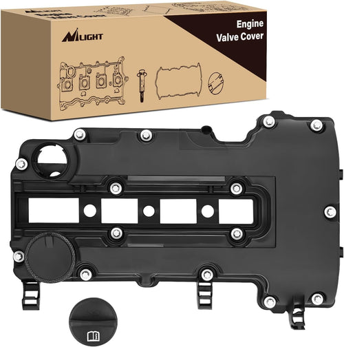 Nilight Engine Valve Cover for Cadillac ELR 2014 2015 2016, Buick Encore & chevy Trax 2013-2016 2017 2018 2019, for Chevy Cruze 2011-2019, Cruze Limited 2016, Sonic 2012-2019 (Bolts Included)