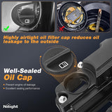 Nilight Engine Valve Cover for Cadillac ELR 2014 2015 2016, Buick Encore & chevy Trax 2013-2016 2017 2018 2019, for Chevy Cruze 2011-2019, Cruze Limited 2016, Sonic 2012-2019 (Bolts Included), view 6