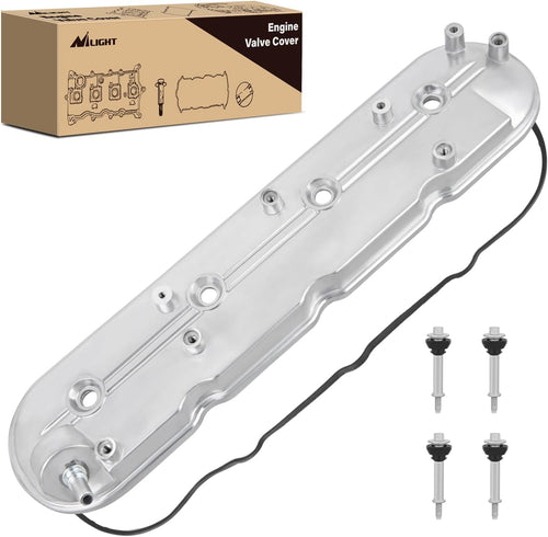 Nilight Engine Valve Cover for Cadillac Escalade 2009 2010 2011 2012 2013 2014, Chevrolet Silverado Suburban 1500 2500 3500 2009-2015 2016 2017 2018 2019, Express 2009-2020, for GMC Savana 2009-2020
