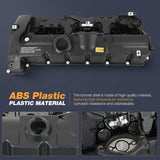 Nilight Engine Valve Cover Set for BMW 125i 128i 2007 2008 2009 2010 2011 2012 2013, 130i 323i 328i 525i 528i 528xi 530i 2006-2013, X1 X3 X5 Z4 2006 2007 2008 2009-2011 (Bolts Included), view 3