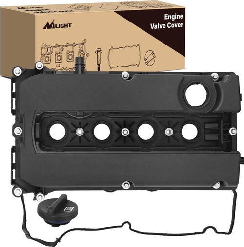 Nilight Engine Valve Cover Set for Chevy Cruze 2010 2011 2012 2013 2014 2015 2016, Sonic 2012-2018, Trax 2013-2017 2018 2019 2020, Astra 2008 2009, Aveo Aveo5 2009 2010 2011 (Bolts Included)