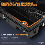 Nilight Engine Valve Cover Set for Chevy Cruze 2010 2011 2012 2013 2014 2015 2016, Sonic 2012-2018, Trax 2013-2017 2018 2019 2020, Astra 2008 2009, Aveo Aveo5 2009 2010 2011 (Bolts Included), view 5