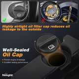 Nilight Engine Valve Cover Set for Chevy Cruze 2010 2011 2012 2013 2014 2015 2016, Sonic 2012-2018, Trax 2013-2017 2018 2019 2020, Astra 2008 2009, Aveo Aveo5 2009 2010 2011 (Bolts Included), view 6