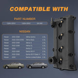 Nilight Engine Valve Cover Set for Nissan Altima S SL 2002 2003 2004 2005 2006, Base 2002-2004 2006, for Sentra S 2004, Engine Valve Cover for Sentra SER, SER Spec V 2002-2006, 2.5L (Bolts Included), view 3