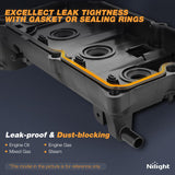 Nilight Engine Valve Cover Set for Nissan Altima S SL 2002 2003 2004 2005 2006, Base 2002-2004 2006, for Sentra S 2004, Engine Valve Cover for Sentra SER, SER Spec V 2002-2006, 2.5L (Bolts Included), view 5