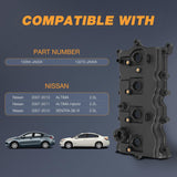 Nilight Engine Valve Cover with Gasket Kit for Nissan Altima 2007-2013 Sentra 2007-2012, 2.5L, Replace# 13264JA00A, 13270JA00A, view 2