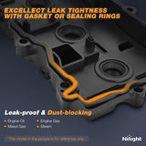 Nilight Engine Valve Cover with Gasket Kit for Nissan Altima 2007-2013 Sentra 2007-2012, 2.5L, Replace# 13264JA00A, 13270JA00A, view 5