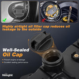 Nilight Engine Valve Cover with Gasket Kit for Nissan Altima 2007-2013 Sentra 2007-2012, 2.5L, Replace# 13264JA00A, 13270JA00A, view 6