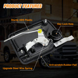 Nilight Exterior Front Left Driver Side Door Handle with Key Hole Compatible with 1999-2016 Ford F250 F350 F450 F550 F650 F750 Super Duty Excursion Car Door Handles Replaces OEM# 7C3Z2522405AA, 79306, view 4