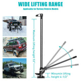 Nilight Farm Jack, 60 inch Utility High Lift Ratcheting Off Road Jack for Truck/SUV/ATV/CAR, 7000 lbs/3 Ton Capacity, view 2
