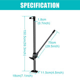 Nilight Farm Jack, 60 inch Utility High Lift Ratcheting Off Road Jack for Truck/SUV/ATV/CAR, 7000 lbs/3 Ton Capacity, view 4