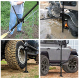 Nilight Farm Jack, 60 inch Utility High Lift Ratcheting Off Road Jack for Truck/SUV/ATV/CAR, 7000 lbs/3 Ton Capacity, view 6