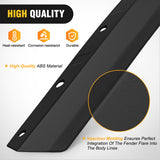Nilight Fender Flares Extensions Set Compatible with 2018 2019 2020 2021 2022 2023 2024 Wrangler JL and JLU Unlimited 2/4 Doors (Only for High Wheel Arches) Off-Road Widened Front Rear Flat 4 PCS, view 3