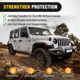 Nilight Fender Flares Extensions Set Compatible with 2018 2019 2020 2021 2022 2023 2024 Wrangler JL and JLU Unlimited 2/4 Doors (Only for Low Wheel Arches), view 5