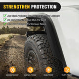 Nilight Fender Flares Extensions Set Compatible with 2020 2021 2022 2023 2024 2025 2026 Gladiator JT Mojave & Rubicon (Only for High Wheel Arches) Off-Road Widened Front Rear Flat 4 PCS, view 5