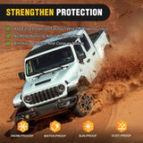 Nilight Fender Flares Extensions Set Compatible with 2020 2021 2022 2023 2024 Gladiator JT (Only for Low Wheel Arches), view 5