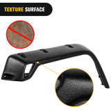 Nilight Fender Flares Kit Fit for Jeep Wrangler TJ 1997-2006 1998 1999 2000 2001 2002 2003 2004 2005 Front&Rear 6Inch Wide Wheel Fender Flares Cover Factory Style Automotive Fender Flare Set, 6Pcs, view 4