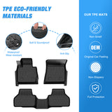 Nilight Floor Mats for BMW X3 F25 2011-2017 / BMW X4 2015 2016 2017 2018 All Weather Custom Fit Heavy Duty Floor Liners, view 3