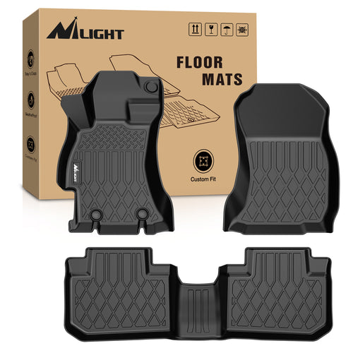 Nilight Floor Mats for Subaru Forester 2014 2015 2016 2017 2018 All Weather Custom Fit Heavy Duty Floor Liners