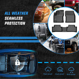Nilight Floor Mats for Toyota Corolla Cross Hybrid 2022 2023 2024 2025 (AWD Only) All Weather Custom Fit Heavy Duty Floor Liners, view 5