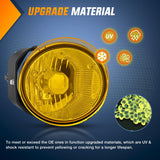 Nilight Fog Light Assembly Compatible with 2000 2001 Nissan Maxima 2002 2003 Sentra&Frontier 2004 Xterra Amber Lens Lamps Replacement, view 3