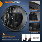 Nilight Fog Light Assembly Compatible with Toyota 2005 2006 2007 2008 2009 2010 2011 Tacoma 2007-2013 Tundra 2008-2017 Sequoia 2004-2006 Solara Smoke Lens w/H10 42W Bulbs, view 2