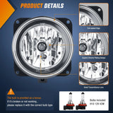 Nilight 2002 2003 2004 2005 2006 Ford Focus SVT 2005 2006 Escape 2003 2004 Mustang Cobra 2002 Lincoln LS Fog Light Assembly, view 2