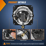 Nilight 2002 2003 2004 2005 2006 Ford Focus SVT 2005 2006 Escape 2003 2004 Mustang Cobra 2002 Lincoln LS Fog Light Assembly, view 3