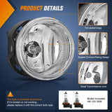 Nilight 2005 2006 2007 2008 2009 2010 Dodge Grand Caravan Charger Nitro Challenger 2004 2005 2006 2007 2008 2009 2010 Chrysler Town Country Sebring Pacifica 2007 2008 2009 2010 Jeep Patriot Compass Fog Light Assembly, view 2