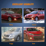 Nilight 2008 2009 2010 Toyota Avalon Highlander 2007 2008 2009 2010 2012 2013 Camry Yaris 2009-2013 Corolla Venza Matrix 2008 2009 2010 2012 2013 Lexus IS-F LX570 RX350 RX450h GS350 GS450h Fog Light Assembly, view 4