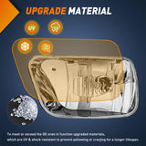 Nilight Fog Lights Assembly Compatible with 2002 2003 2004 2005 2006 2007 2008 2009 Chevy Trailblazer 2003-2008 Isuzu Ascender Bumper Lights w/12V 27W Bulbs (NOT Fit 2007-2009 TRAILBLAZER SS Models), view 5