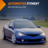 Nilight Fog Lights Assembly Compatible with 2002 2003 2004 Acura RSX Left Driver and Right Passenger Side Clear Lens H11 12V 55W Bulbs, view 4