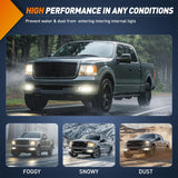 Nilight Fog Lights Assembly Compatible with 2004 2005 2006 Ford F-150 F150 Left Driver and Right Passenger Side Clear Lens w/H10 12V 42W Bulbs, view 4