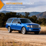 Nilight Fog Lights Assembly Compatible with 2007 2008 2009 2010 2011 2012 2013 2014 Ford Expedition 2008-2011 Ranger(Not Fit STX Package) w/H10 12V 42W Bulbs Clear Lens, view 4