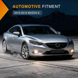 Nilight Fog Lights Assembly Compatible with 2013 2014 2015 MAZDA 6 Clear Lens Driver and Passenger Side H11 12V 55W Bulbs, view 4