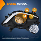 Nilight Fog Lights Assembly Compatible with 2013 2014 2015 MAZDA 6 Clear Lens Driver and Passenger Side H11 12V 55W Bulbs, view 5